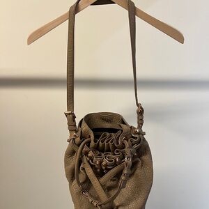 Alexander Wang Tan Leather Shoulder Bag